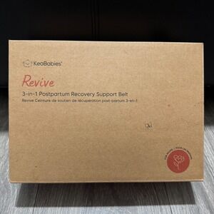 KeaBabies Revive 3 in‎ 1 Postpartum Recovery Support Belt Black Color